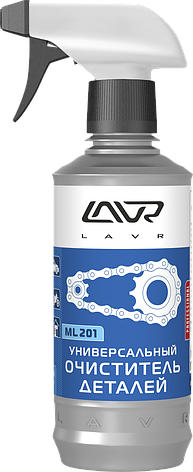 Универсальный очиститель деталей ML-201 с триггером  LAVR Universal parts cleaner 330мл, фото 2