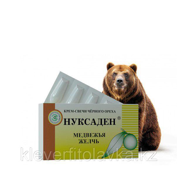КРЕМ-СВЕЧИ «НУКСАДЕН» МЕДВЕЖЬЯ ЖЕЛЧЬ
