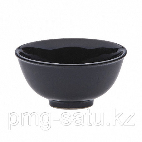 Салатник d=13,5 см, 420 мл, (в упак 6 шт) черная керамика арт.7085(BLK)