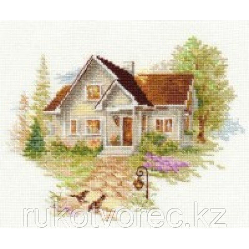 Набор для вышивания крестиком Алиса "Июльский домик" - фото 1 - id-p51003951