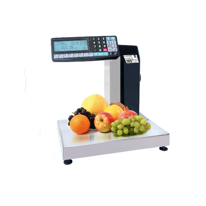 Весы регистраторы с печатью этикеток НПВ MK R2L10 1 на 6кг, 15кг,32 кг (2 дисплея)