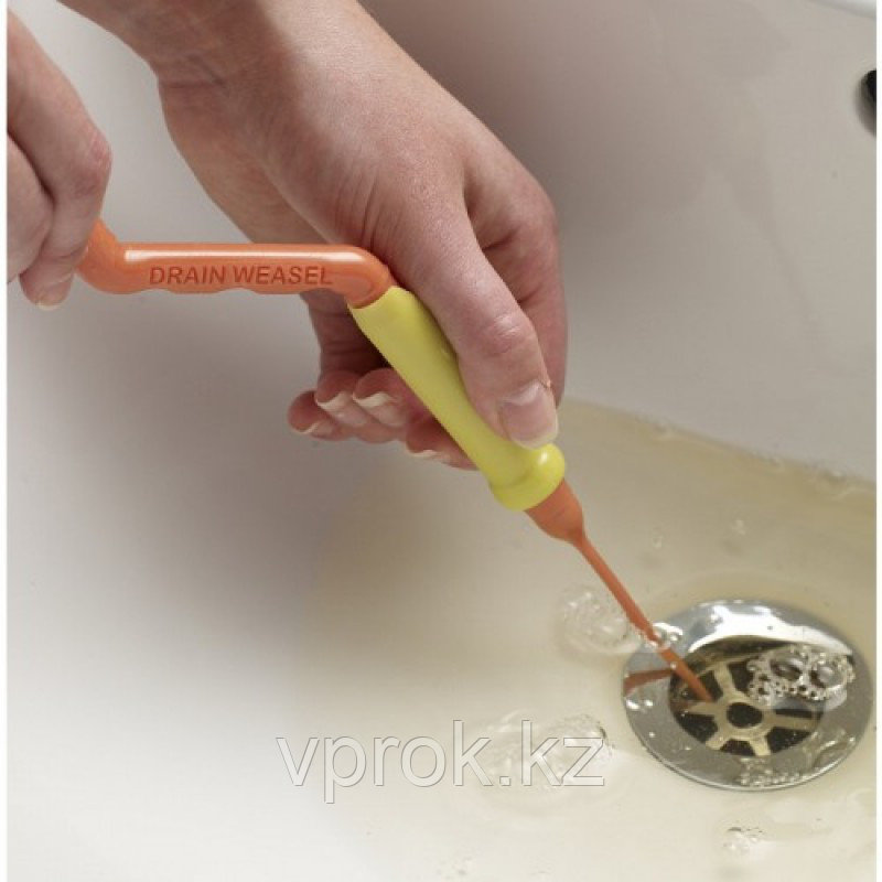 Универсальный инструмент для чистки канализации в домашних условиях "Drain Weasel Plus" - фото 2 - id-p51055111