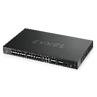 Zyxel XGS4600-32F L3 коммутатор 24xGE, 4xCombo (SFP/RJ-45), 4xSFP+ , стекируемый (до 4), 2 ист. питания AC