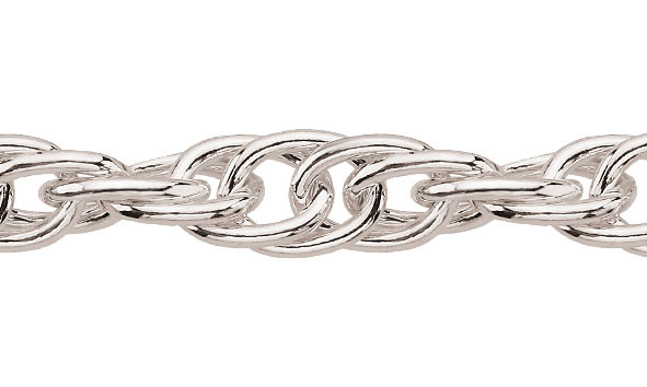 Серебряная цепь Teosa ТКр-35-50