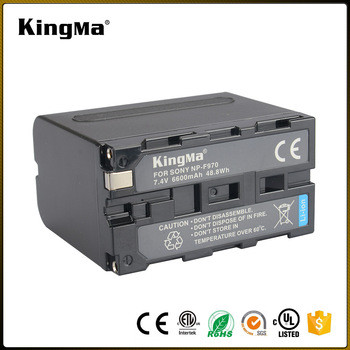 NP-F970. Увеличенный аккумулятор KingMa для фото/видео Sony 8190мАч