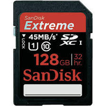 SanDisk Extreme Pro SDHC UHS 128GB 45mb\s