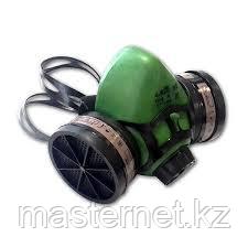 Полумаска STAYER "MASTER" фильтрующая противогазная, в комплекте с фильтрами А1
