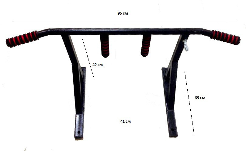 Настенный турник - фото 2 - id-p24216040