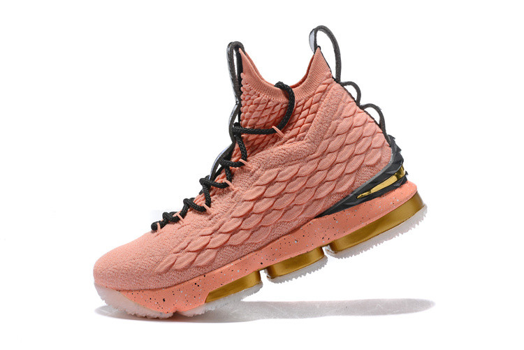 Баскетбольные кроссовки Nike Lebron 15 (XV) from LeBron James "Pink" - фото 2 - id-p51098305