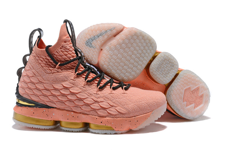 Баскетбольные кроссовки Nike Lebron 15 (XV) from LeBron James "Pink" - фото 3 - id-p51098305