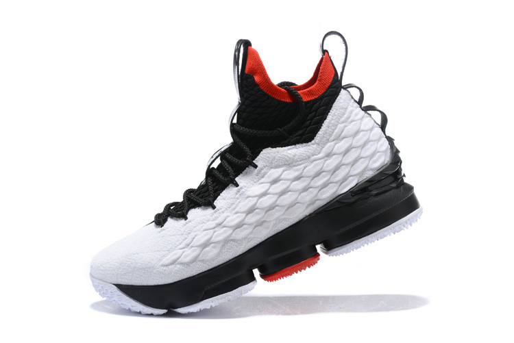 Баскетбольные кроссовки Nike Lebron 15 (XV) from LeBron James  "white /black"