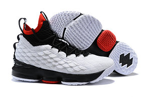 Баскетбольные кроссовки Nike Lebron 15 (XV) from LeBron James  "white /black", фото 2