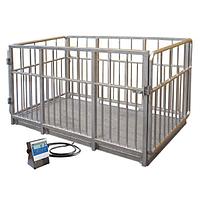 Платформенные весы с ограждением для животных