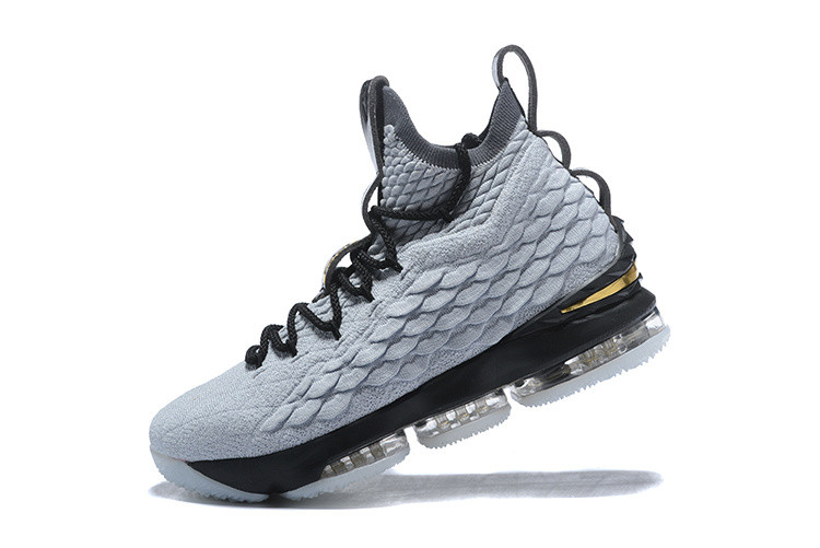 Баскетбольные кроссовки Nike Lebron 15 (XV) from LeBron James "Grey" - фото 1 - id-p51098355