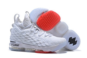 Баскетбольные кроссовки Nike Lebron 15 (XV) from LeBron James "White", фото 2