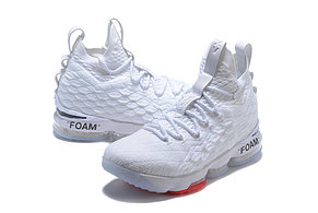 Баскетбольные кроссовки Nike Lebron 15 (XV) from LeBron James "White", фото 4