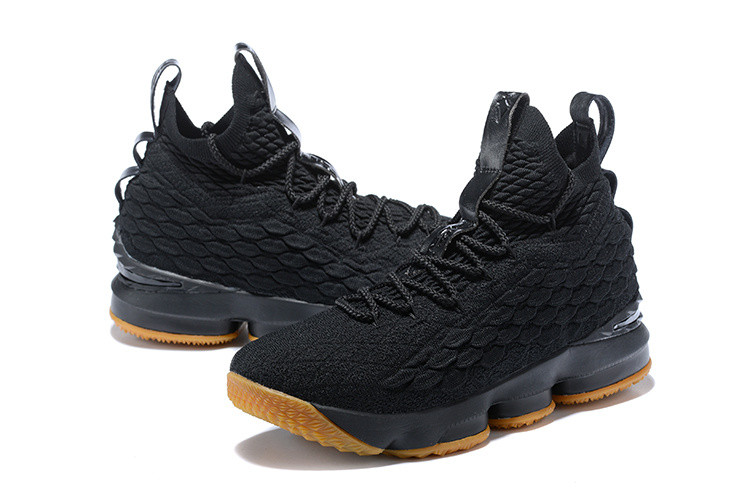 Баскетбольные кроссовки Nike Lebron 15 (XV) from LeBron James "Black" - фото 3 - id-p51098363