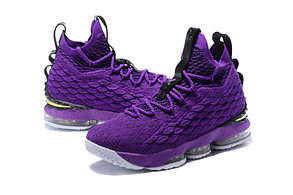 Баскетбольные кроссовки Nike Lebron 15 (XV) from LeBron James "Purple", фото 2