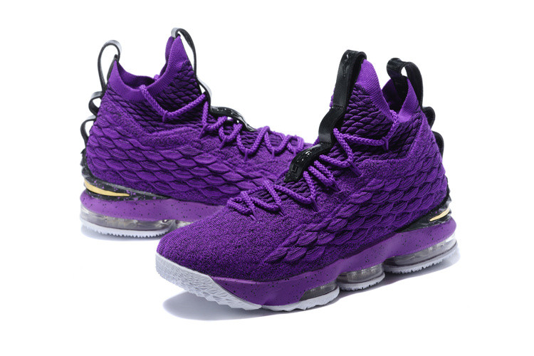 Баскетбольные кроссовки Nike Lebron 15 (XV) from LeBron James "Purple" - фото 3 - id-p51104420