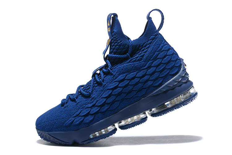 Баскетбольные кроссовки Nike Lebron 15 (XV) from LeBron James "Blue" - фото 1 - id-p51107966