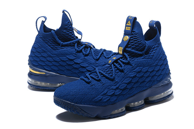 Баскетбольные кроссовки Nike Lebron 15 (XV) from LeBron James "Blue" - фото 3 - id-p51107966