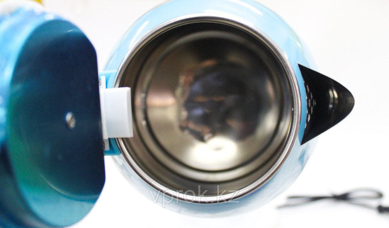Электрический чайник SCARLETT SC-2020, синий, 2 л. - фото 2 - id-p51126167