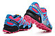 Кроссовки трейловые Salomon Speedcross 3  Pink Blue, фото 4