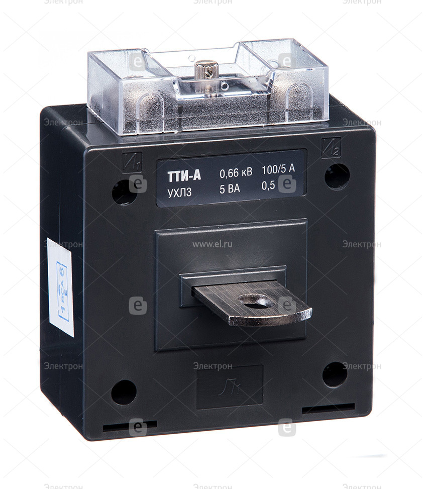 Трансформатор тока ТТИ-100 15ВА класс 0,5 2000/5 ИЭК - фото 4 - id-p3221013