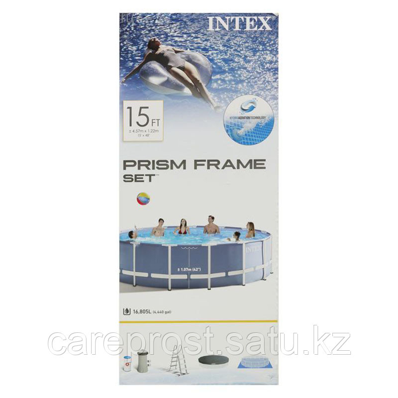 Круглый каркасный бассейн Intex 28736 Prism Frame - фото 2 - id-p51139630