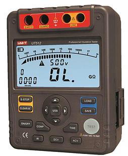 UT512 Сандық мегаомметр UNI-T (2500V). Аспап ҚР СИ тізіліміне енгізілген