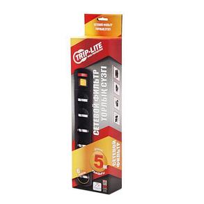 Сетевой фильтр Tripp-lite GR16-1379T, 6роз 5м 220-250В, 13А, Черный, фото 2