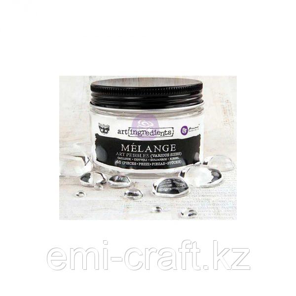 Акриловые украшения Melange Art Pebbles