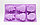 Силиконовая форма для кексов, фиолетовая, 28*15 см, фото 2