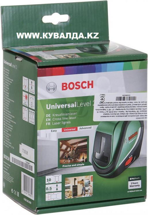 Лазерный уровень Bosh Universal Level 2 - фото 3 - id-p51177254