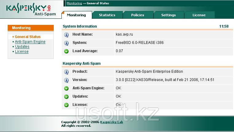 Kaspersky Anti-Spam for Linux Renewal - фото 3 - id-p3434315