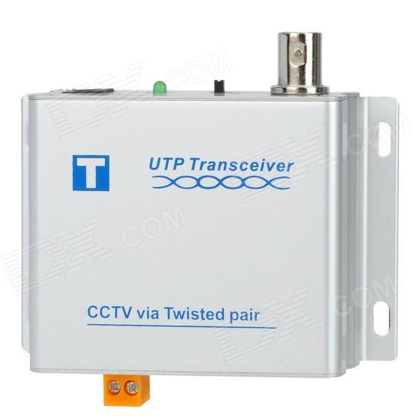 Активный 1CH усилитель видеосигнала  для AHD/TVI/CVI BNC-UTP до 3000м, приемник-передатчик в паре