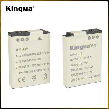 EN-EL12. Аккумулятор KingMa для фото/видео Nikon