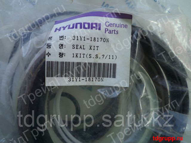 31Y1-18170 ремкомплект гидроцилиндра стрелы Hyundai R140w-7