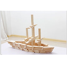 Деревянный конструктор - Брусочки Music Blocks, 102 деталей, фото 3