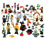 Сказочные и исторические персонажи. LEGO арт. RN9579