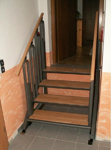 Лестница-трансформер FlexStep 4 ступеньки высота подъема до 730мм арт. OB20941