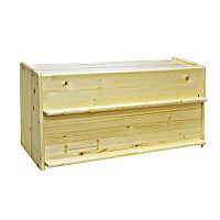 Полка/библиотека, малышовая (массив) 32 х 80 см Н-38см арт. МП19223