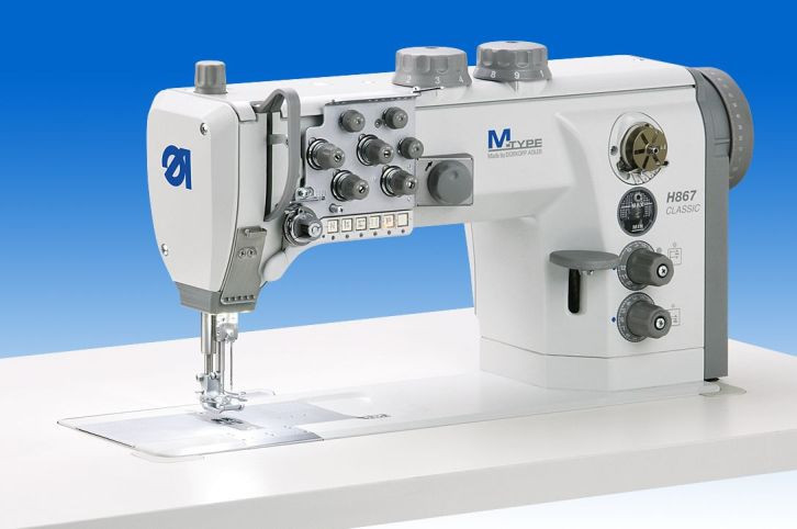 H867-290060 /MSh02f/E24_12-12 Двухигольная машина для тяжелых материалов