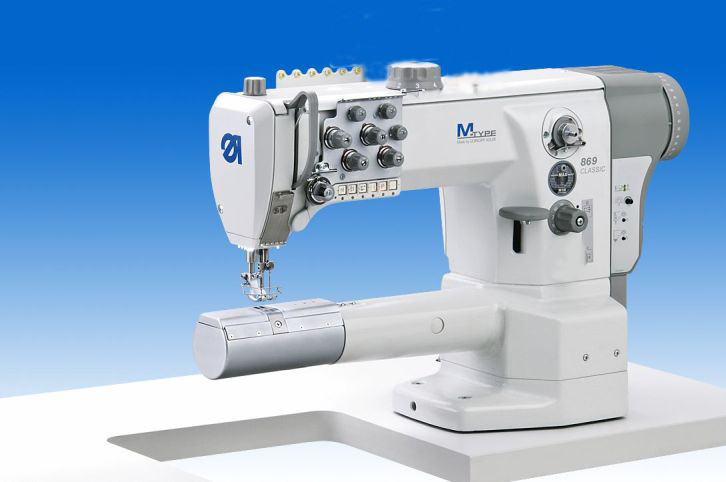 869-280020-M E21/8-6K01 Двухигольная машина челночного стежка со свободным рукавом