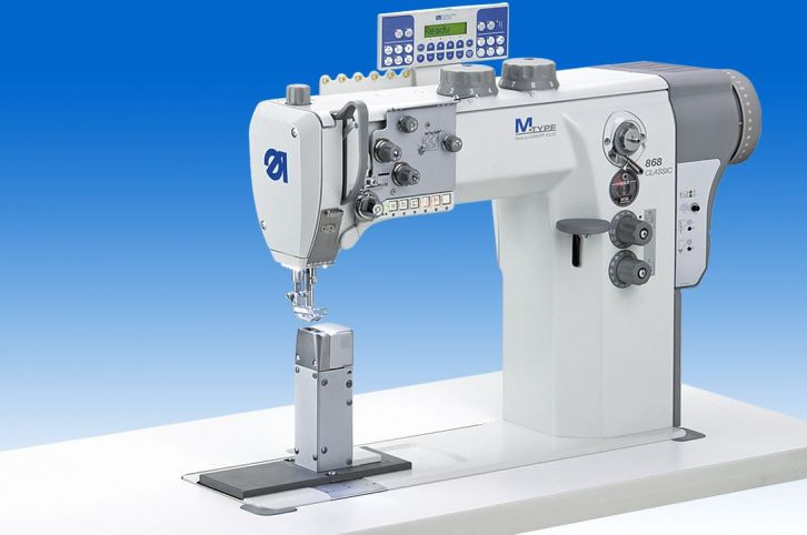 868-190322-M_E1/0-9K02 Одноигольная машина с колонковой платформой