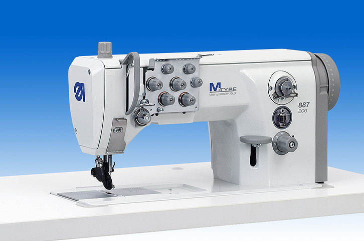 887-260040E15/2.4MS20HK01 Двухигольная швейная машина с плоской платформой