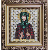 Набор для вышивания бисером Чарiвна Мить "Икона "Святая мученица Евгения", 9 х 11 см