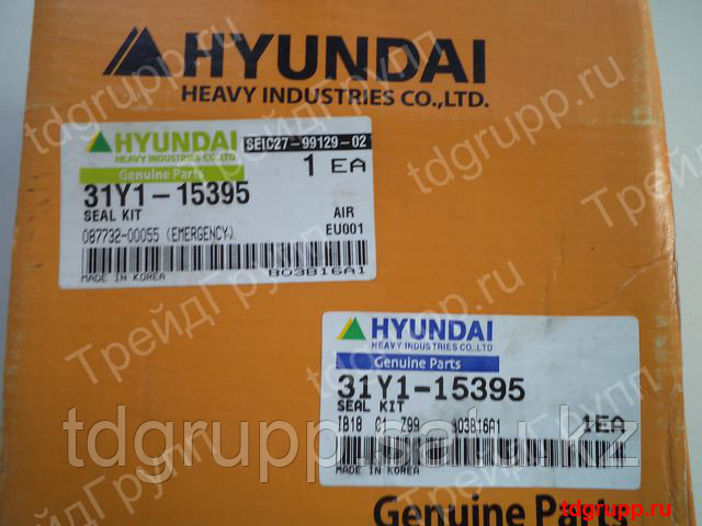 31Y1-15395 ремкомплект гидроцилиндра стрелы Hyundai R300LC-7