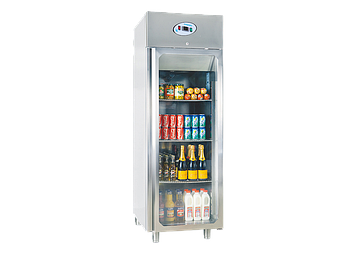 Вертикальная холодильная камера с 1 стеклянной дверью  FRENOX