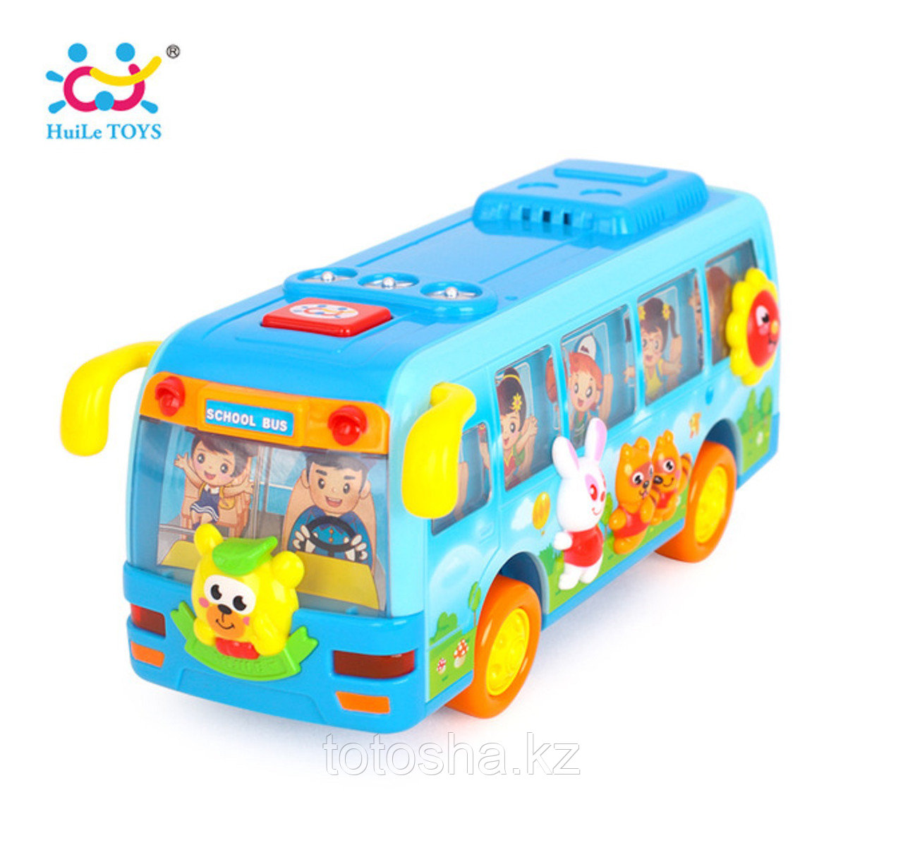 Huile Toys Счастливый Танцующий школьный автобус